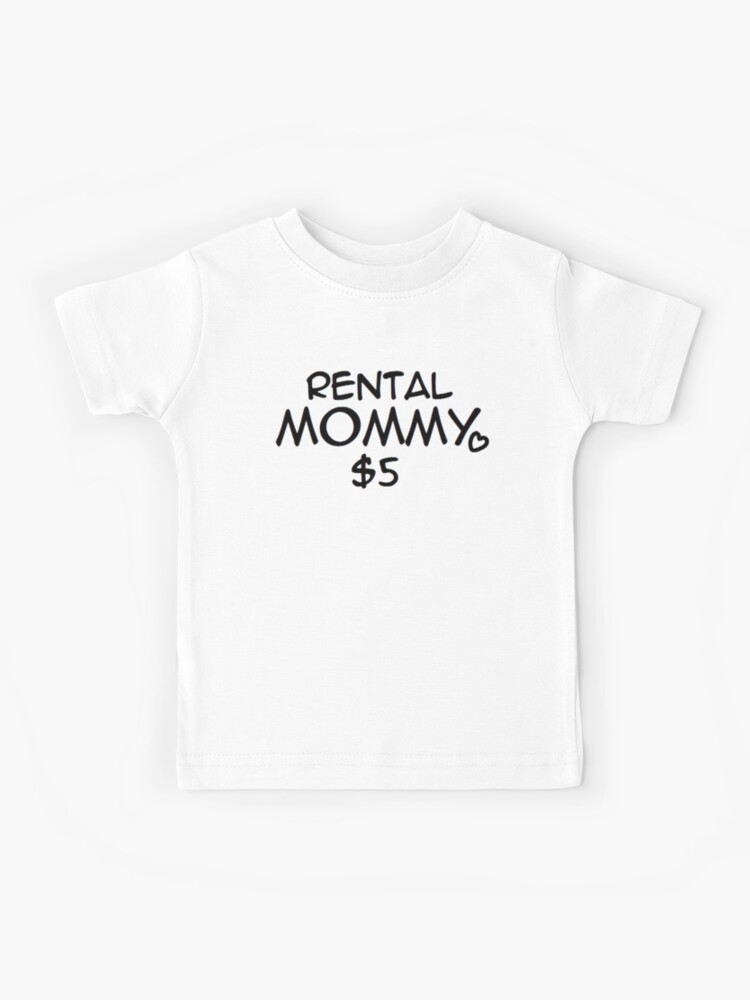 Rental Mommy 3 Shirt Kids T Shirt By Neganeko Redbubble - t shirt roblox nanatsu no taizai