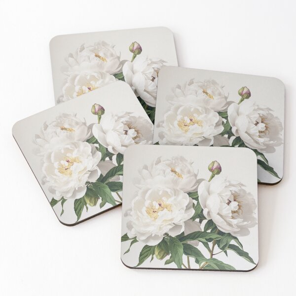 Item preview, White Peonies  designed and sold by Vanover Designs.