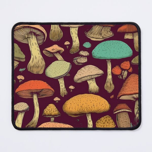 Item preview, Retro Mushroom Tile 2 designed and sold by keenaesthetic.