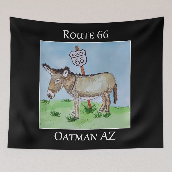 Item preview, Cute baby donkey like you'd see on Route 66, in Oatman Arizona - WelshDesigns designed and sold by welshdesigns.