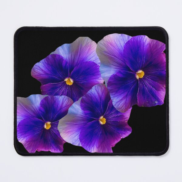 Item preview, Dark purple pansy print designed and sold by Susan Gallup.