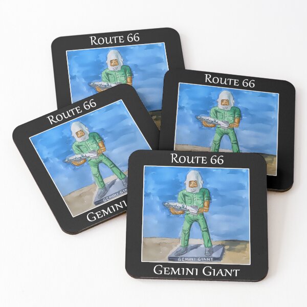 Item preview, Gemini Giant muffler man as seen along route 66 in Wilmington Illinois  - Welshdesigns designed and sold by welshdesigns.