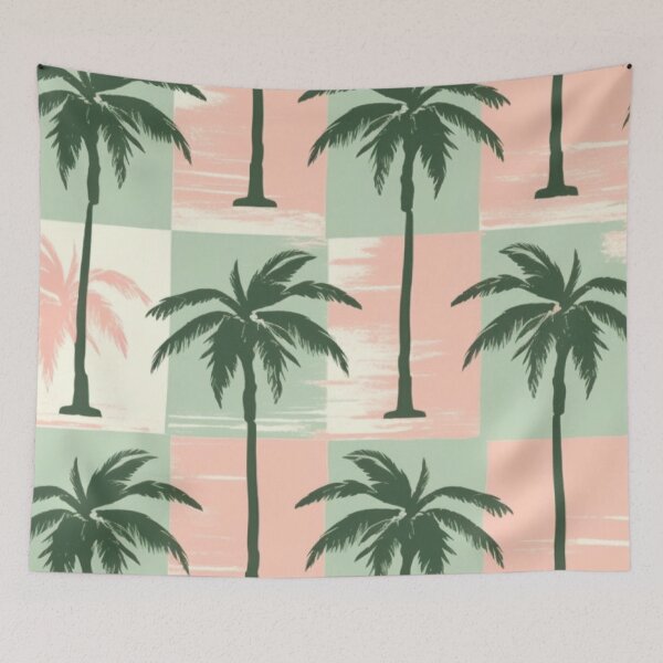 Item preview, palm tree print designed and sold by HandCraftedArt.