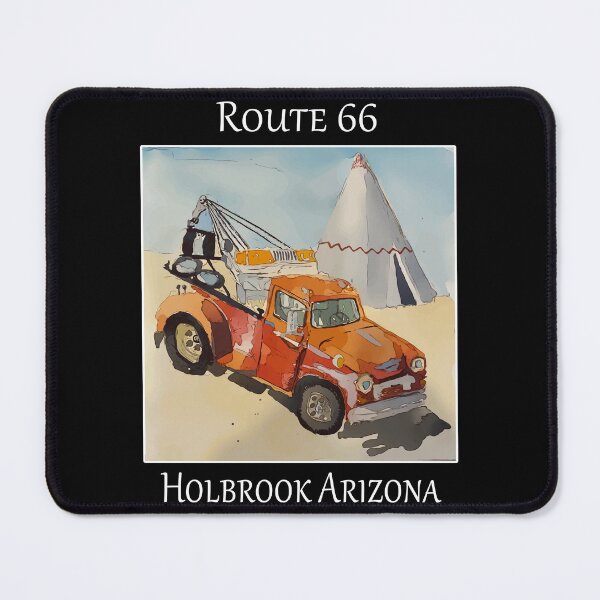 Item preview, Iconic wrecker and teepee's as seen along Route 66 in Holbrook Arizona - Welshdesigns designed and sold by welshdesigns.