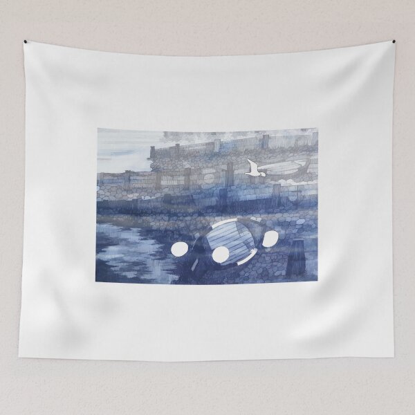 Item preview, seagulls over Shoreham mist designed and sold by christo65.