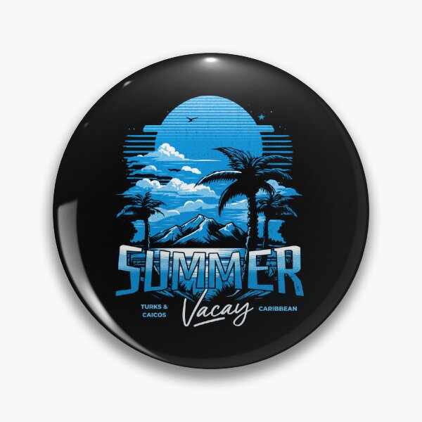 Item preview, Summer vacay cool blue , Caicos and turks 2023, vacation, souvenir, travel designed and sold by mwebba2005.