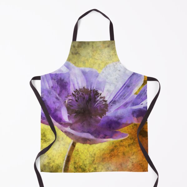Item preview, Mauve Anemone Flower Acrylic Painting designed and sold by taiche.