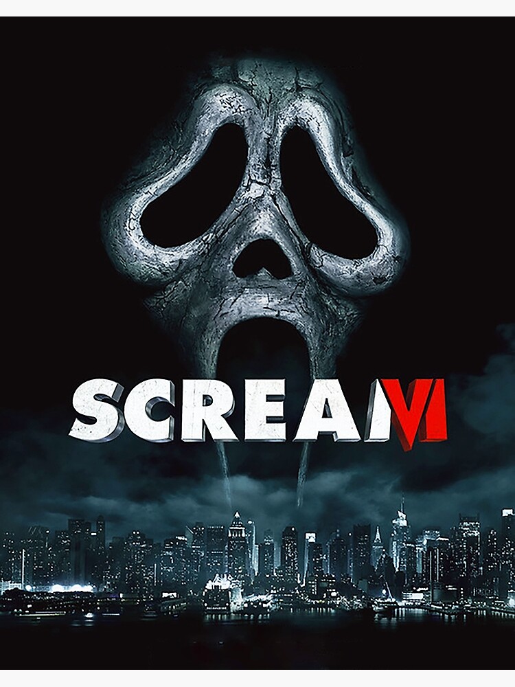 scream 6 movie Poster | Magnet