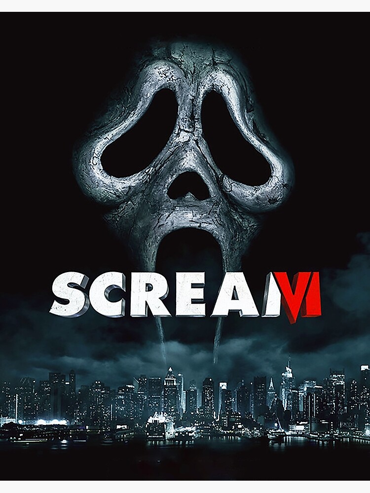 Scream VI Movie Poster Scream 6 Film Room Decor Home Decor 