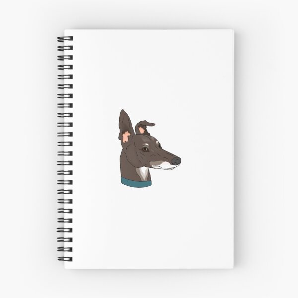Artikelvorschau, Windhund - Braun und Weiß entworfen und verkauft von GreyWilds.