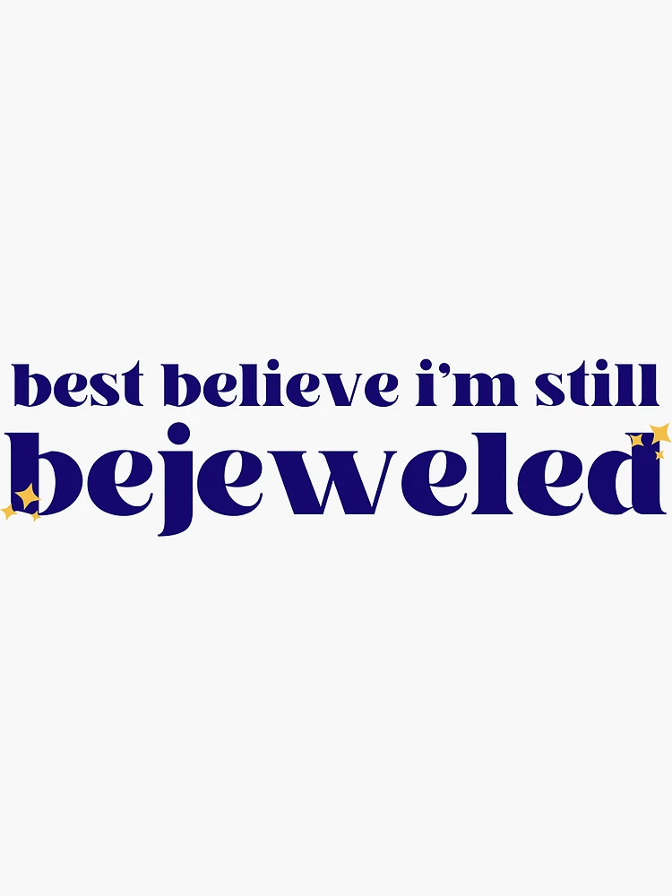 Am i a person or taylor swift lyrics? – bejeweled stickers