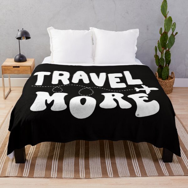 Item preview, travel more sweatshirt, by DAM Creative, designed and sold by DAM Creative ⭐⭐⭐⭐⭐.