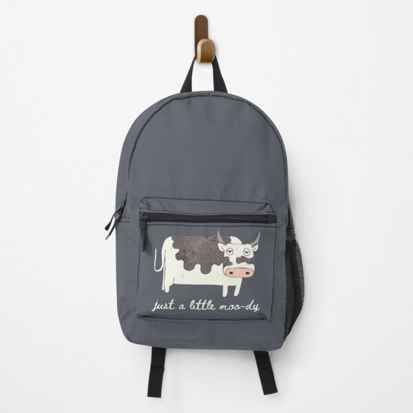 Item preview, Just a Little Moo-dy Cow Cartoon Drawing designed and sold by CarleLS.