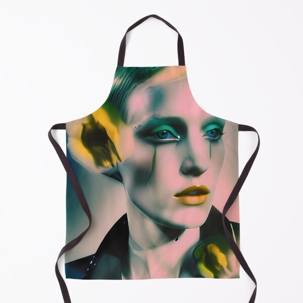 Item preview, A gloomy abstract portrait | Pop art aesthetic designed and sold by CiceroSpin.