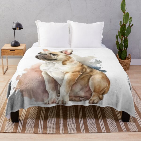 Item preview, Frenchie Watercolor French Bulldog  designed and sold by PetsEnough.