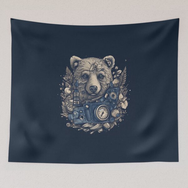 Item preview, Tired Bear designed and sold by Hikiversity.