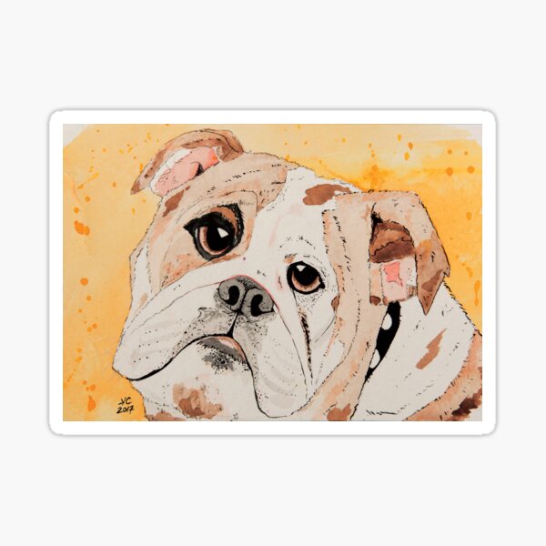 Dougie wants a doggie biscuit Sticker