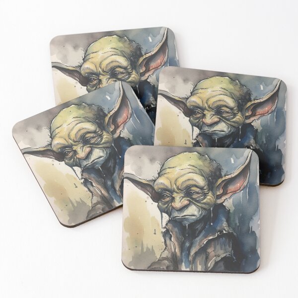 Item preview, Watercolor Wash Sad Goblin designed and sold by Matt's Artificial Nature.