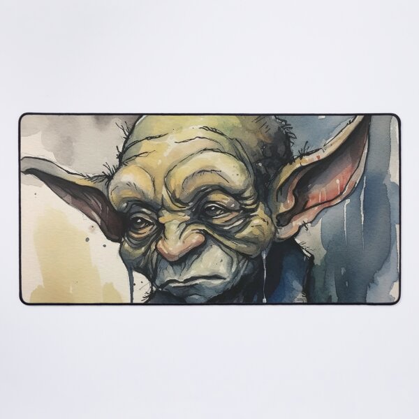 Item preview, Watercolor Wash Sad Goblin designed and sold by Matt's Artificial Nature.