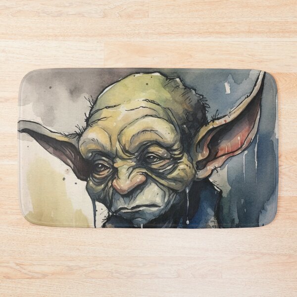 Item preview, Watercolor Wash Sad Goblin designed and sold by Matt's Artificial Nature.