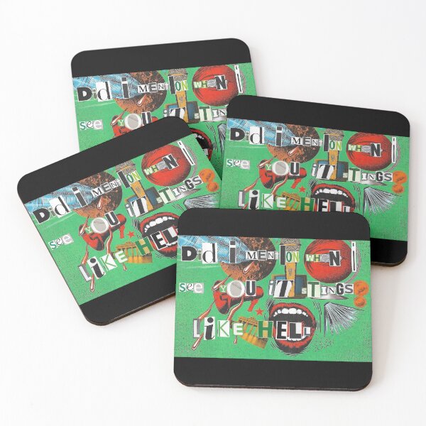 Item preview, The Academy Is Almost Here Attention Collage Sticker Art designed and sold by charlyned.