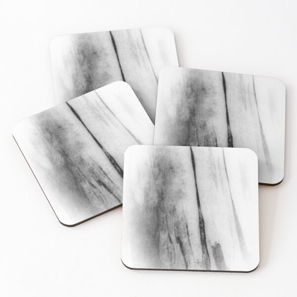 Item preview, Natures Textures Tree Bark High Key Vertical Black and White  designed and sold by eddiebarronshop.