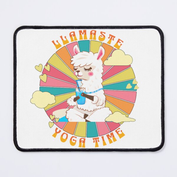 Item preview, Yoga time , llamaste. funny llama designed and sold by Blue  Dragon.
