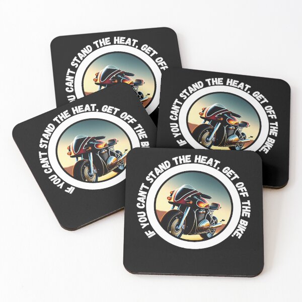 Item preview, If you can't stand the heat, get off the bike - motorbike lover designed and sold by Mechanical-Artt.