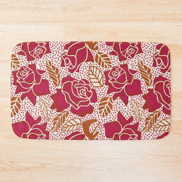 Item preview,  Girly Roses red tone designed and sold by Claudia S. Design.