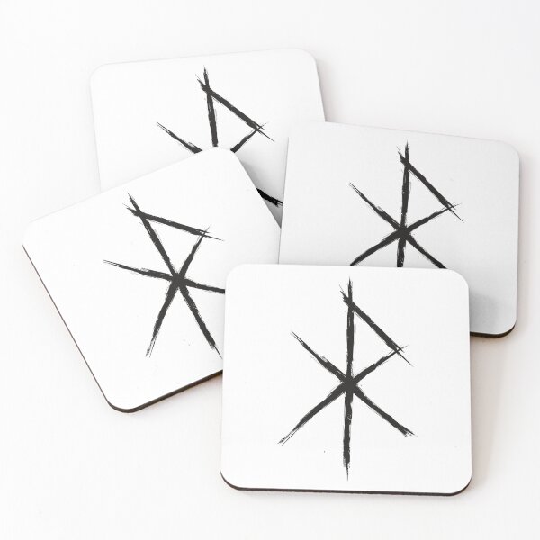 Item preview, Love Bind Rune - Viking Love Rune Design- In Black designed and sold by Mitch616Art.