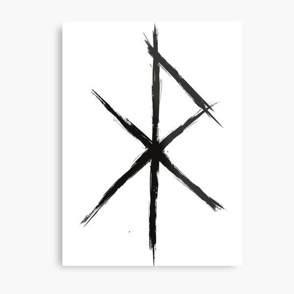 Runic Love Spell  Metal Print for Sale by WitchBusiness1