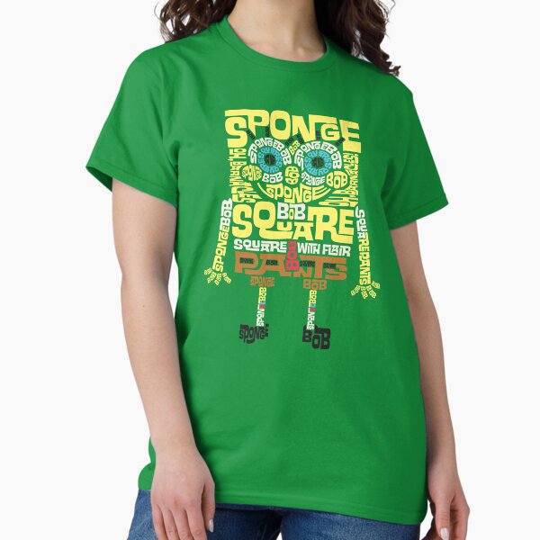 Item preview, SpongeBob SquarePants Text Fill Body designed and sold by FifthSun.