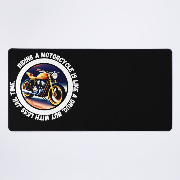 Item preview, Riding a motorcycle is like a drug - motorbike lover designed and sold by Mechanical-Artt.