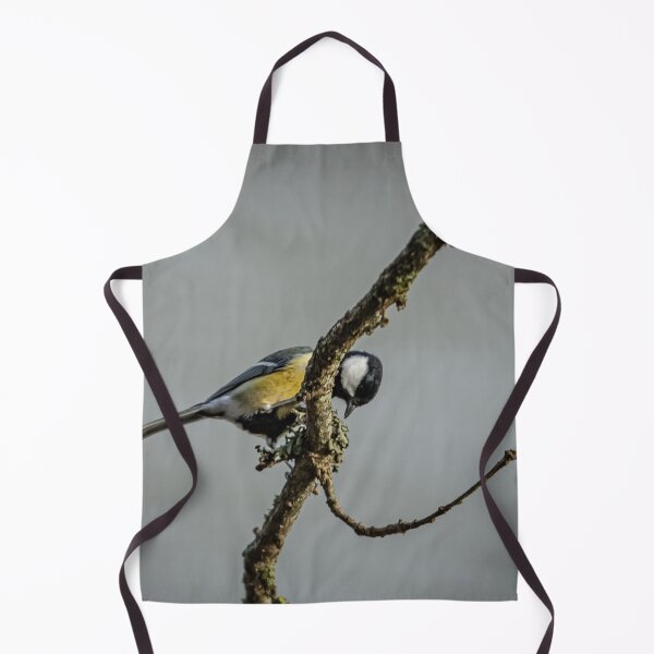 Item preview, Great Tit searching for grubs amongst the Lecithin on a Branch designed and sold by David. C.A. Le Quelenec.