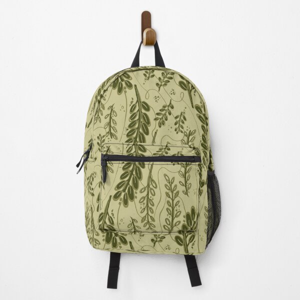 Item preview, Olive ZZ Branch Pattern designed and sold by Abundance Aesthetic.