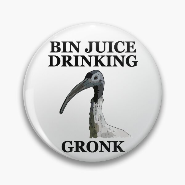 Item preview, Bin Juice Drinking Gronk - Ibis designed and sold by gildedfinches.