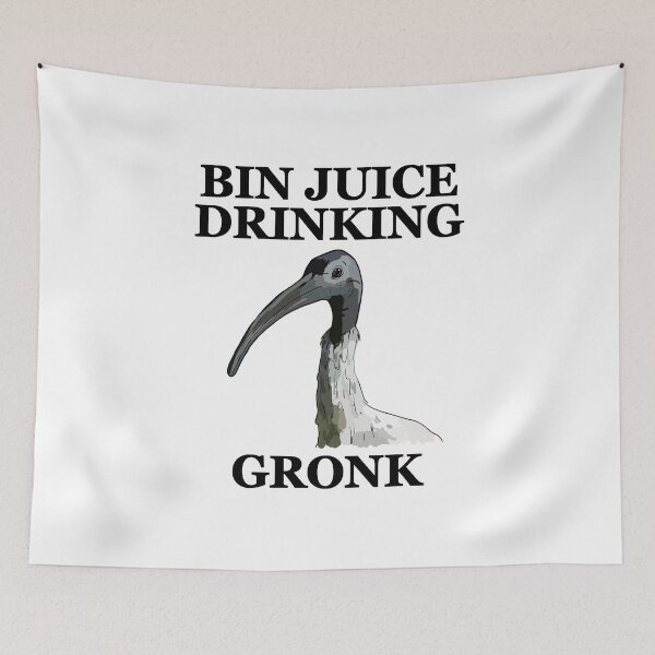 Item preview, Bin Juice Drinking Gronk - Ibis designed and sold by gildedfinches.