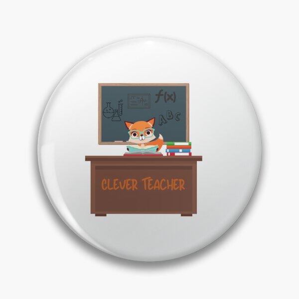 Item preview, Teacher Appreciation week: Fox Clever teacher designed and sold by Ka819.