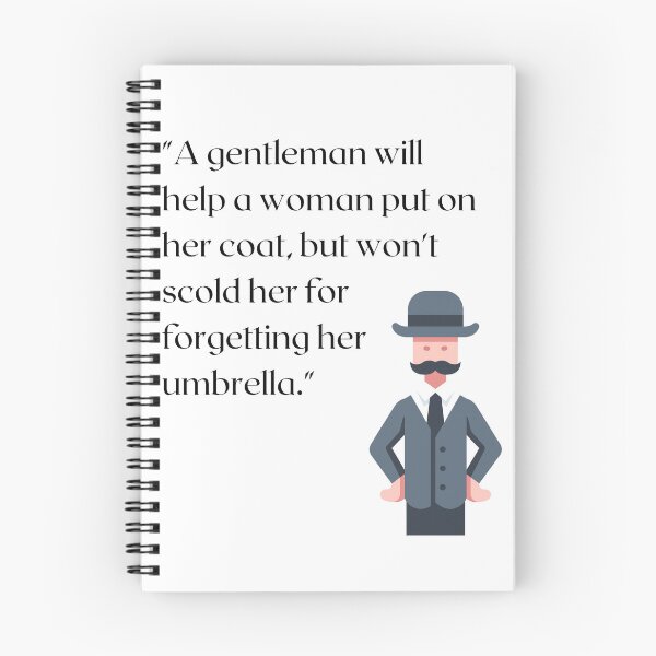Item preview, A gentleman Will Help A Woman designed and sold by WisArts.