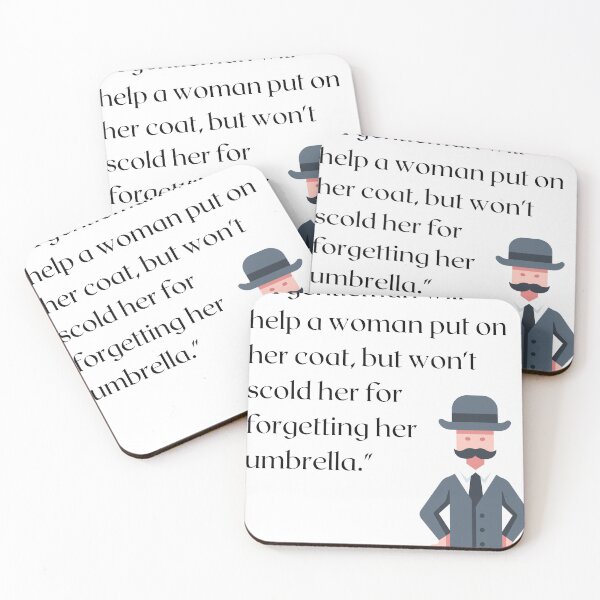 Item preview, A gentleman Will Help A Woman designed and sold by WisArts.