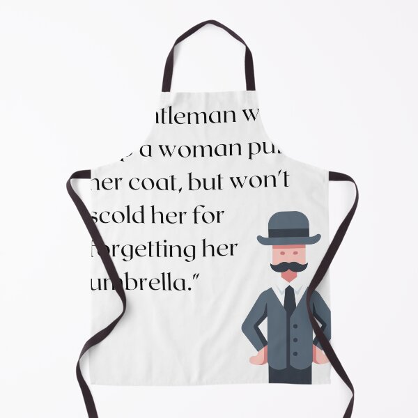 Item preview, A gentleman Will Help A Woman designed and sold by WisArts.