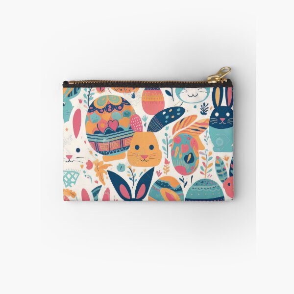 Item preview, Happy Easter Bunny Eggs Print Pattern designed and sold by Moon-kid.
