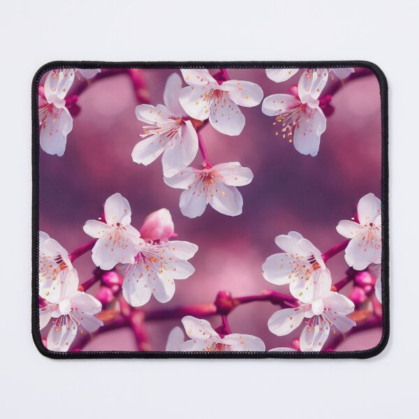 Item preview, Sakura Cherry Blossom Seamless Pattern Cherry Blossom Repeating Pattern Photo-realistic Cherry Blossom Art designed and sold by aphelionrhode.