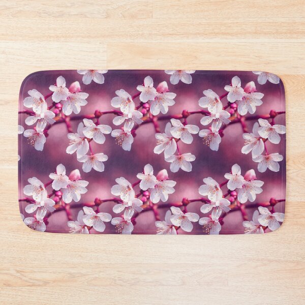 Item preview, Sakura Cherry Blossom Seamless Pattern Cherry Blossom Repeating Pattern Photo-realistic Cherry Blossom Art designed and sold by aphelionrhode.