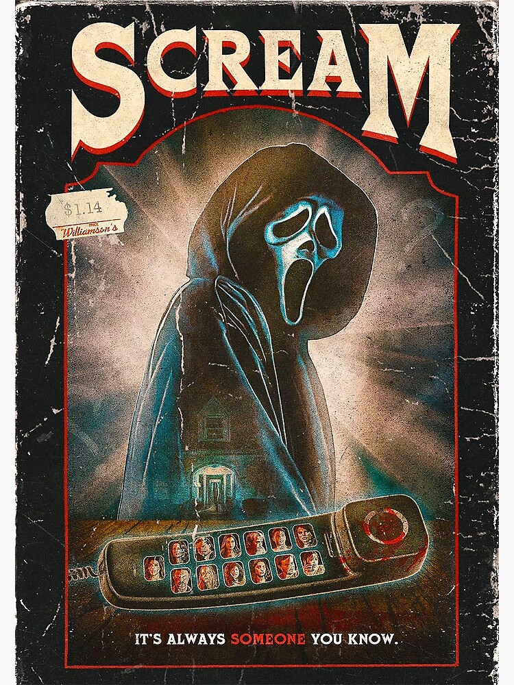 Scream 6 Movie Poster Glossy Quality Paper No Frame Photo Art Print #2 Size  11x17 