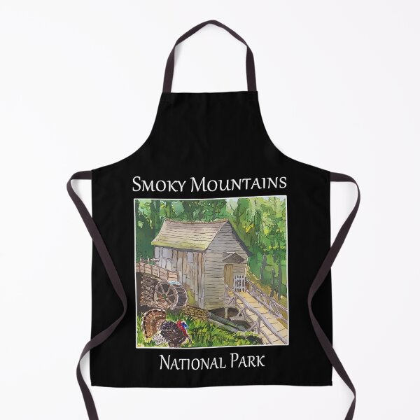 Item preview, Old grist mill in Cades Cove, the Smoky Mountains National Park - Welshdesigns designed and sold by welshdesigns.