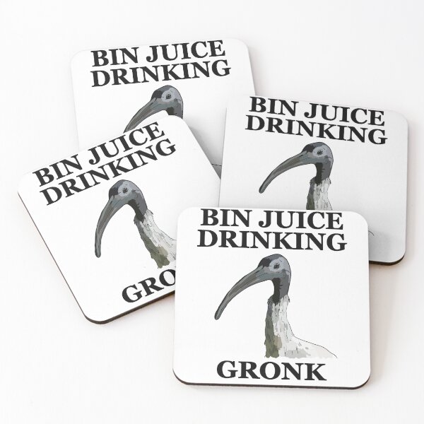 Item preview, Bin Juice Drinking Gronk - Ibis designed and sold by gildedfinches.