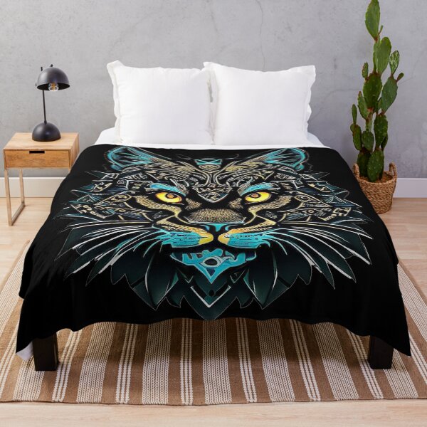 Item preview, Cat Abstract Ornament Mandala | Cat Design designed and sold by PurfectPredator.