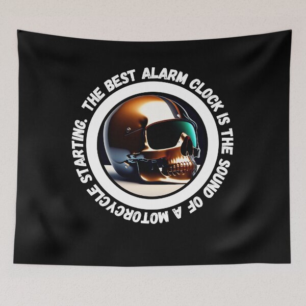 Item preview, The best alarm clock is a motorcycle - motorbike lover designed and sold by Mechanical-Artt.