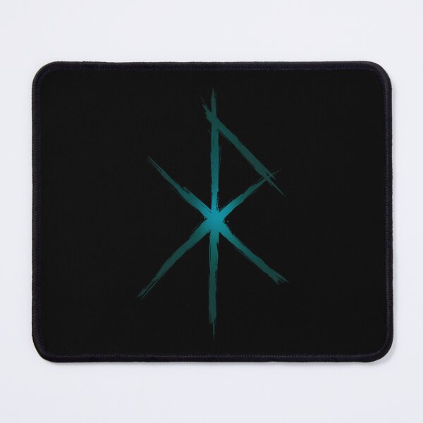 Item preview, Love Bind Rune - Viking Love Rune Design- Dark Blue Glow designed and sold by Mitch616Art.